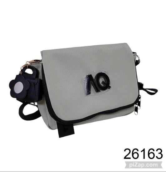 Imagen de BANDOLERA C/SOLAPA Y PORTA LLAVES  AQUARELLA 4.26